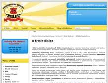 Tablet Screenshot of bislex.pl